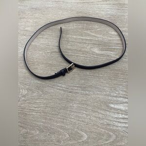 Cole haann dark plum leather belt size large